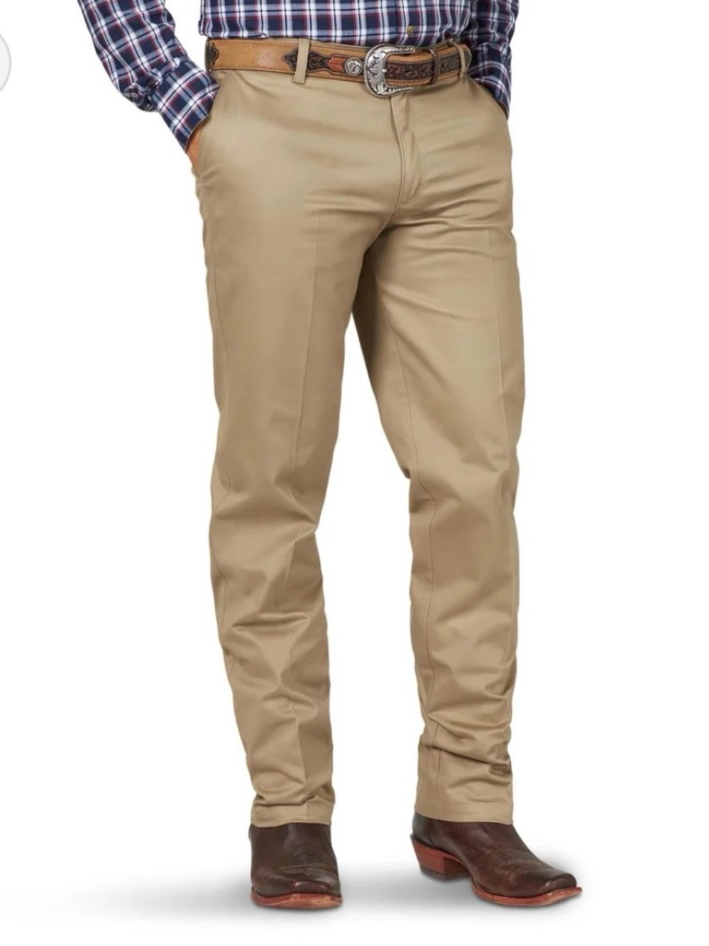 Wrangler Men's Straight Fit Chino Pants